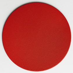 échantillon de couleur rouge