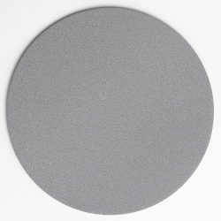Echantillon d'acier thermolaqué coloris gris métallisé