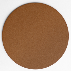 Echantillon d'acier thermolaqué coloris marron